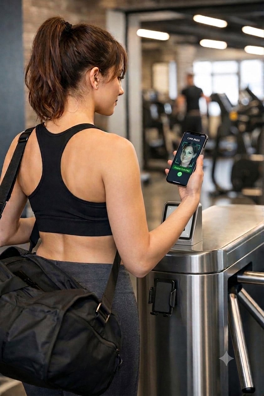 Accesso con smartphone e tessera
